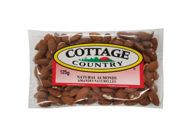 Cottage Country Candy Almonds Natural Whole 30x60g