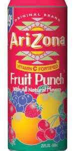Arizona Fruit Punch Cans 24X680ML