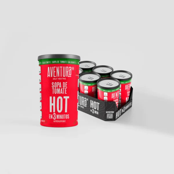 Aventura Self Heating Soup Tomato 6x205ml