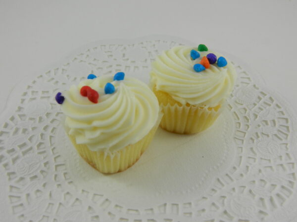 Spring Meadow White Cupcake 6x6s