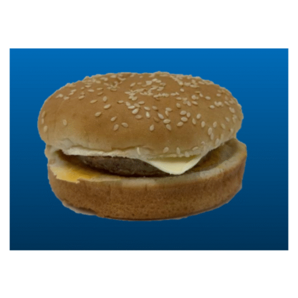 Quality Fast Food Sandwich Applewood BBQ Cheeseburger