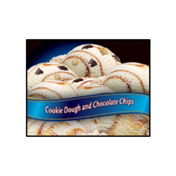 Chapman's Premium 11.4L Pail Chocolate Chip Cookie Dough