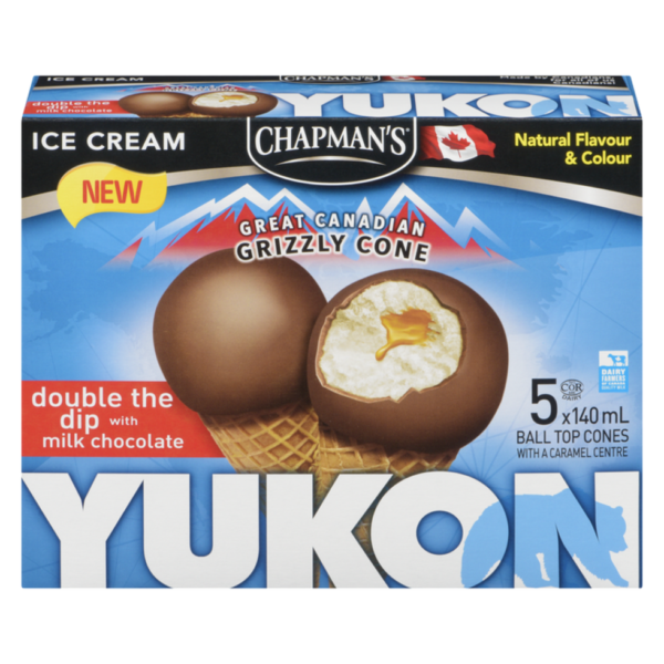 Yukon Cone Double The Dip Ball Top 6x5x140ml