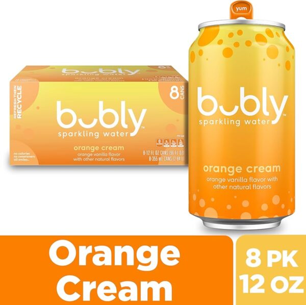 Orange Cream Bubbly 12x355ml Cans