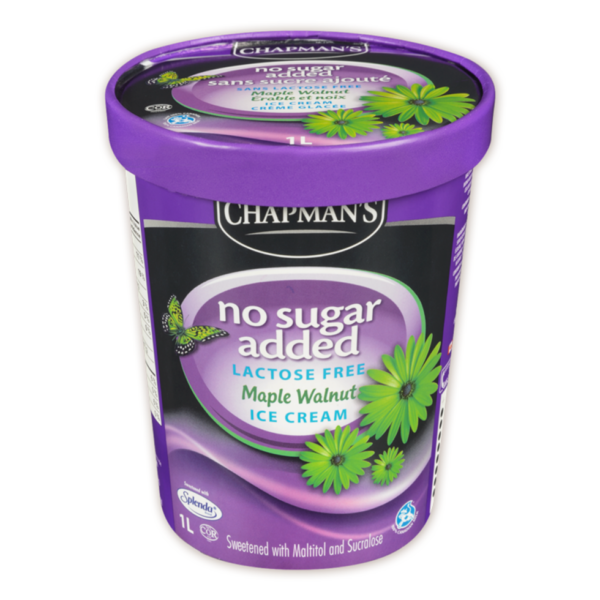 Chapman's No Sugar Added Maple Walnut 6x1L