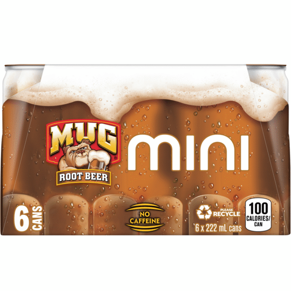 Mug Root Beer 24x222ml Cans